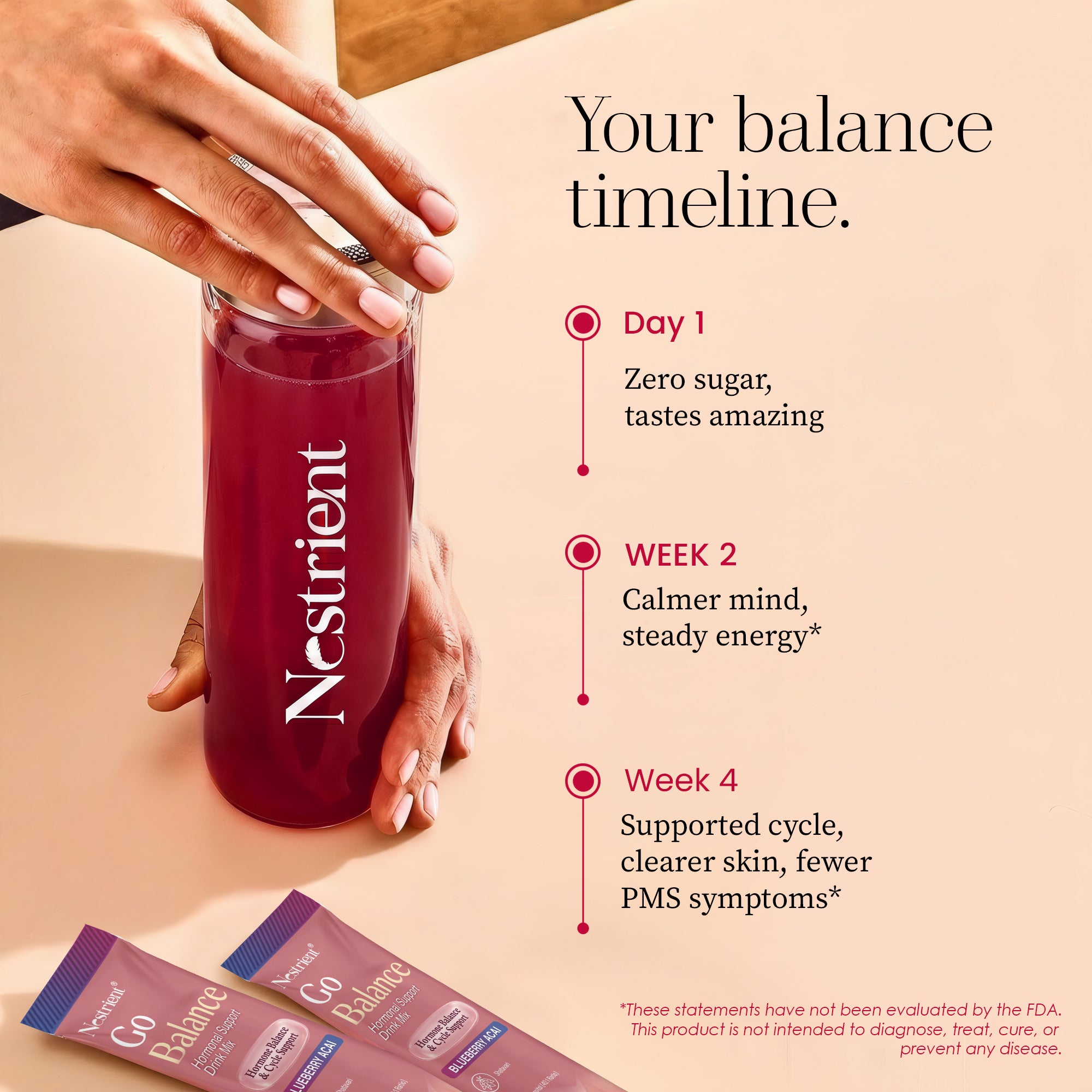 Nestrient GoBalance Hormonal Support Drink Mix