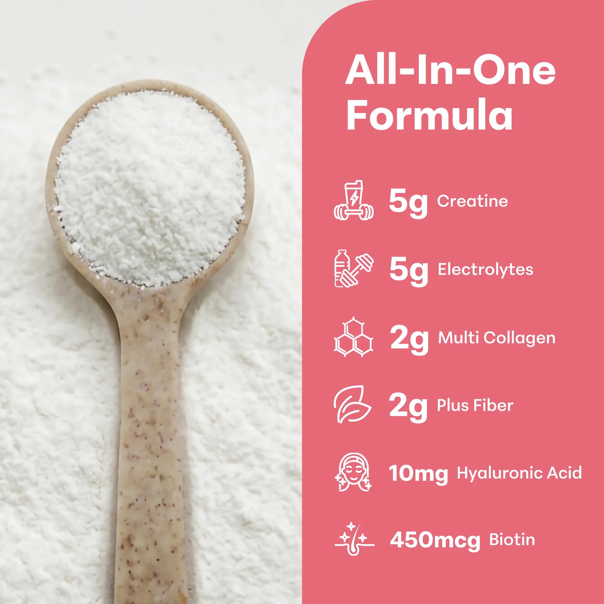 Micro Ingredients Creatine Hydration Powder 392g Strawberry Flavor