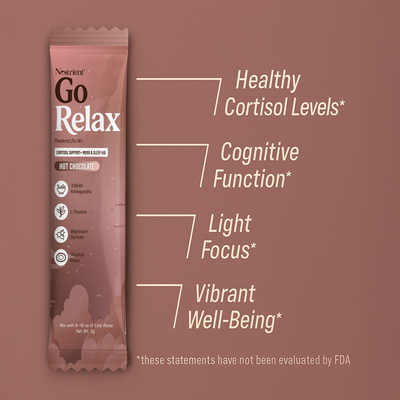 Vitamate GoRelax Powdered Zen Mix  hot chocolate