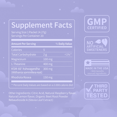 Vitamale GoRelax powdered zen mix