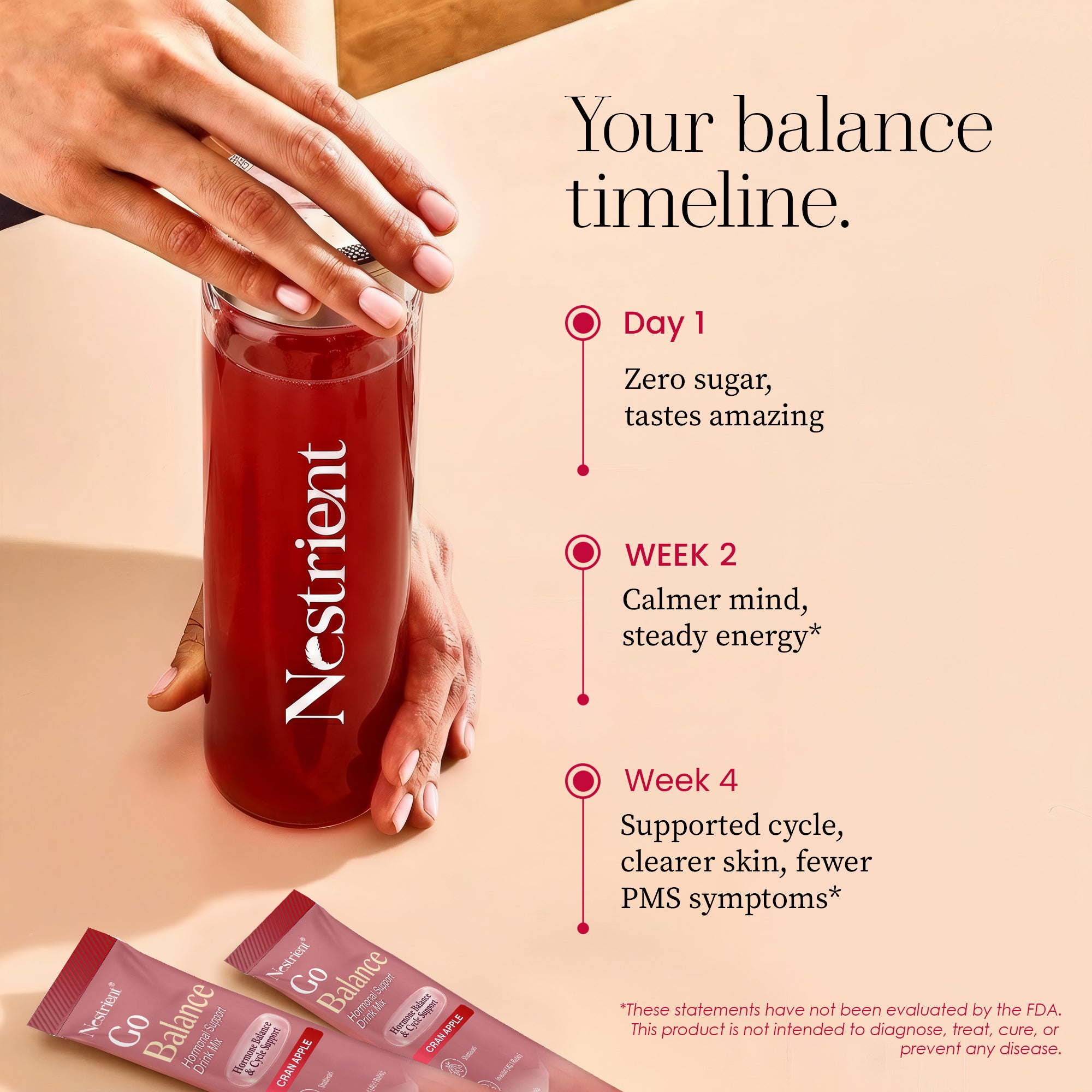 Nestrient GoBalance Hormonal Support Drink Mix