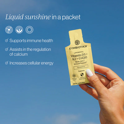 Liposomal Vitamin D3 + K2 + CoQ10 — 1 Month Supply