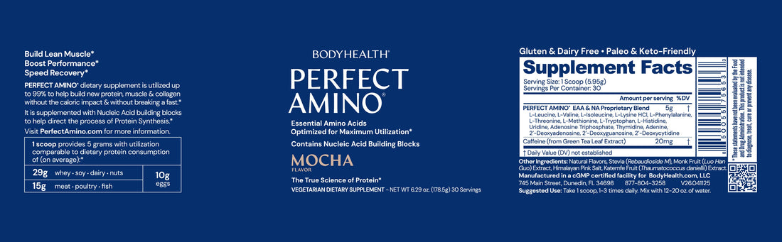 MOCHA PERFECT AMINO POWDER