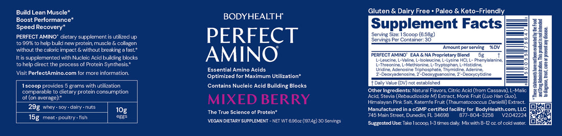 MIXED BERRY PERFECT AMINO POWDER