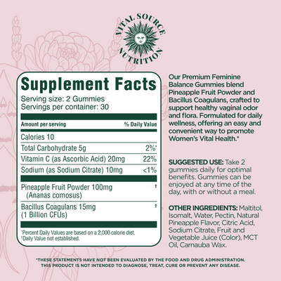 Feminine Balance Gummies