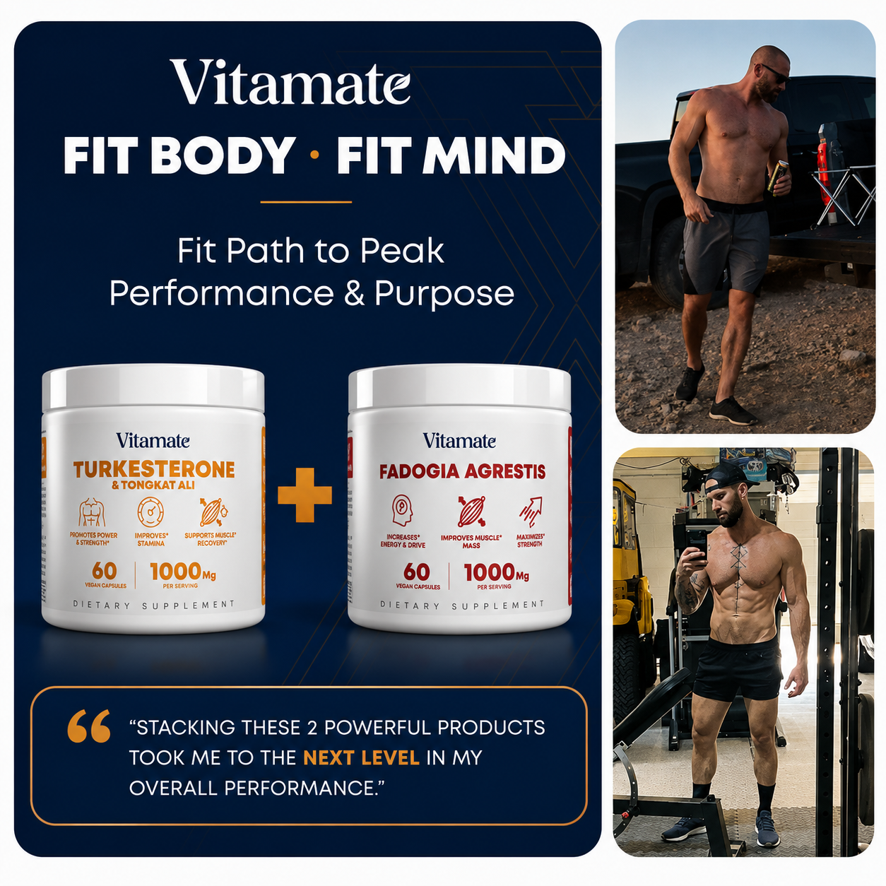 Muscle Stack – Testosterone Booster