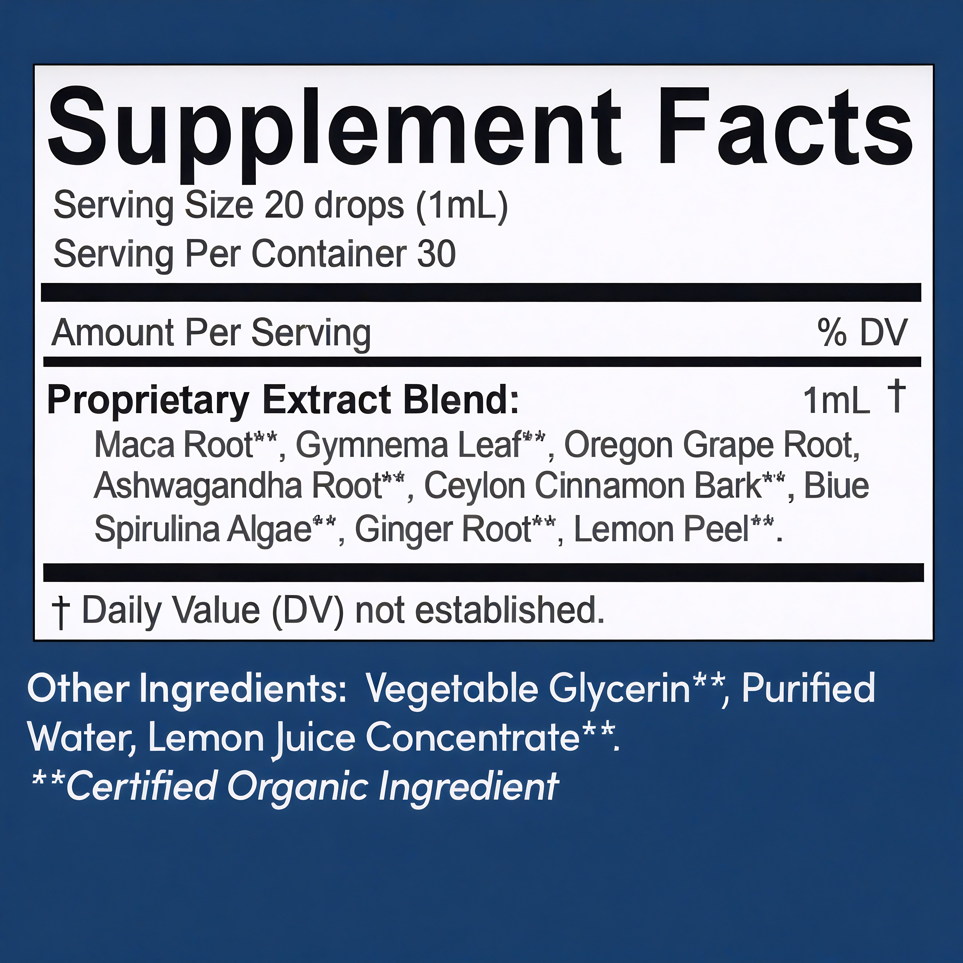 Supplement Facts